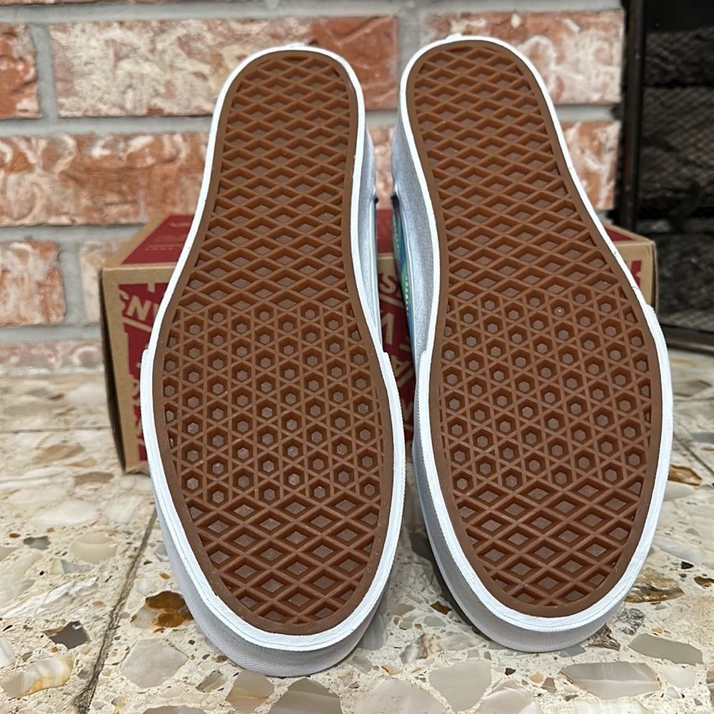 Vans Old Skool Stacked checkerboard floral blue - Picture 9 of 9